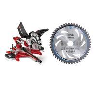 Einhell Atornillador inalámbrico TE-CD 18 Li-i Brushless Power X-Change (con función de impacto, 18V, 2 velocidades, 60Nm, luz LED, maletín, incl. 2baterías de 3,0 Ah y cargador) + Set Brocas/Puntas