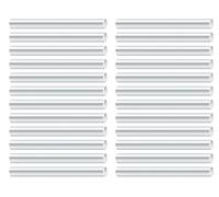 Einhell - Barras de pegamento caliente (accesorios para pistolas de pegamento caliente, 24 barras, diámetro de 11 mm x 150 mm, transparentes, secado rápido, fusión rápida a partir de 85 °C)