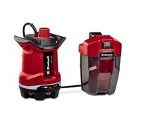 Einhell Bomba sumergible de aguas residuales GE-DP 18/25 Li Solo medium Rojo/Negro Acero inoxidable