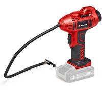 Einhell Compresor de coche con batería CE-CC 18 Li-Solo Power X-Change (iones de Li, 18V, 11 bar, 60cm de manguera de aire comprimido, función de desconexión automática, envío sin batería ni cargador)