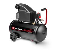 Einhell Compresor TC-AC 270/50/10 | 1800 W | 10 bar | depósito 50 l | lubricado aceite | manómetro trabajo/caldera | aspiración 270 l/min