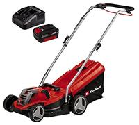 Einhell Cortacésped eléctrico de batería GE-CM 18/33 Li - 33 cm, kit 18 V 4,0 Ah y cargador
