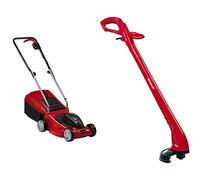 Einhell Cortacésped eléctrico GC-EM 1032 + Cortadora de césped eléctrica GC-ET 2522 (250 W, Ancho de Corte 22 cm, Longitud del Hilo 60 cm, revoluciones del Carrete de Hilo 12000 min-1)