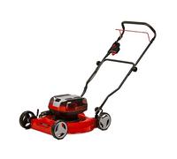 Einhell Cortacésped inalámbrico GE-CM 36/48 Li M-Solo Power X-Change (ion de litio, 36 V, tecnología de doble paquete, cortacésped con mantillo, rueda alta, motor sin escobillas, sin batería ni cargador)