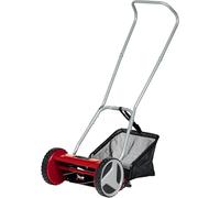 Einhell Cortacésped manual GC-HM 300 – 5 cuchillas de acero, 4 alturas 13–37 mm, 16 L, hasta 150 m²