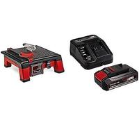 Einhell Cortador de azulejos con batería TE-TC 18/115 Li-Solo Power X-Change (iones de Li, 18V, máx. 3800 rpm, in isco de corte de 115 mm, envío con batería 2.5 Ah y cargador)