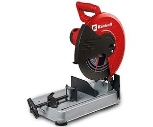 Einhell Cortadora de metal TC-MC 355/1 (2.200 W, 4.200 min-1 velocidad al ralentí, arranque suave, protección de chispas, in isco de corte Ø 355 x Ø 25.4 x 2,8 mm)