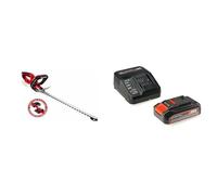 Einhell Cortasetos a batería - GC-CH 1846 Li Longitud de corte de 460 mm, espacio entre dientes de 15 mm, empuñadura Ergo, incluye 1 batería de 2.5Ah y cargador individual