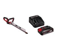 Einhell Cortasetos con batería ARCURRA 18/55 Power X-Change (18 V, 55 cm de longitud de corte, 18 mm distancia entre dientes, colector de recortes, asa frontal estrecha, batería 2.5 Ah y cargador)