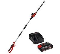 Einhell Cortasetos de barra a bateria GC-HH 18/45 Li T-Solo PowerX-Change (iones de litio,18 V, agarre principal giratorio, cabezal de motor inclinable en 7 posiciones, con bateria 2.5 Ah y cargador