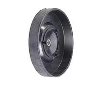 Einhell Disco de bruñido de cuero accesorio para la amoladora en húmedo Einhell TC-WG 200 (diámetro 180 mm, anchura 30 mm, adecuado para una velocidad máx. en vacío: 110 rpm)