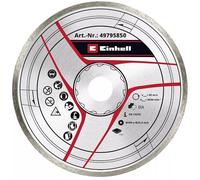 Einhell Disco de Corte Diamante 180 x 25,4 mm, Borde 6 mm, 8500 Revoluciones por Minuto, para Cortadoras Azulejos
