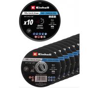 EINHELL DISCO DE CORTE INOX METAL 115 X 1 MM LATA 10UD