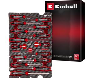 EINHELL E-Case, inserto para destornilladores, modelo 370525, juego de 17 piezas
