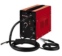 Einhell Equipo soldadura de hilo con núcleo TC-FW 100 (230V, 45-90 A, control de corriente soldadura de 2 etapas, incl. juego de mangueras, cable de tierra, martillo para escoria y pantalla de soldar)