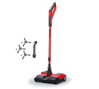 Escoba con batería TE-FS 18 Li-Solo Power X-Change de Einhell (18 V, rodillo de barrido de 250 mm de ancho, labio de limpieza, mango telescópico, sin bolsa, luz LED, in ccesorios, sin batería)