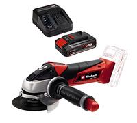 Einhell Expert TE-AG 18 Li Radial angular sin cable, sin batería (ref. 4431110) + 4512097 Kit para principiantes que incluye Batería 2,5 Ah + Cargador Power X-Change