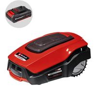 Einhell FREELEXO 800 LCD BT - Robot cortacésped con cable perimetral - Batería de litio de 18 V/2 Ah