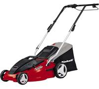 Einhell GC-EM 1536 - Cortacésped eléctrico (1500 W, Altura de Corte 5 Niveles | 25-65 mm, Ancho de Corte 36 cm, hasta 600m² de jardín, 38L de Capacidad de Bolsa)