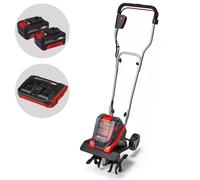 Einhell GE-CR 30 Li - Motoazada de batería con ruedas - 2x 18V 4Ah