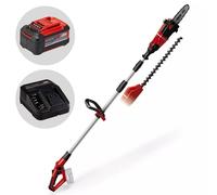 Einhell GE-HC 18 Li T - Podadora, cortasetos de batería 18V 5.2Ah con pértiga telescópica