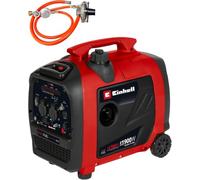 Einhell Generador de corriente (gasolina) TE-IG 1900 DF (potencia continua 1800/1600 W, máx. 1900/1700 W, depósito 4,2 l, inverter, motor de 4 tiempos, 2x 230 V, 2x USB, 1x 12 V)