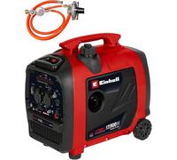 Einhell Generador de corriente (gasolina) TE-IG 1900 DF (potencia continua 1800/1600 W, máx. 1900/1700 W, depósito 4,2 l, inverter, motor de 4 tiempos, 2x 230 V, 2x USB, 1x 12 V)