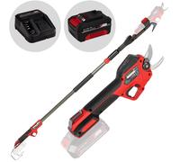 Einhell GP-LS 18/28 Li T BL - Tijera eléctrica de poda con pértiga - 18V 4Ah - Diámetro de corte 24 mm