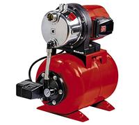 Einhell Hauswasserwerk GC-WW 1046 N (1050 W, 4600 L/h caudal máx., presión de suministro máx. 4,8 bar, presostato, manómetro, depósito de 20 L), acero inoxidable