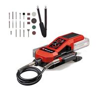 Einhell Herramienta rectificadora/grabadora TE-MT 18/34 Li 18 V, eje 92 cm, 55 piezas, sin batería