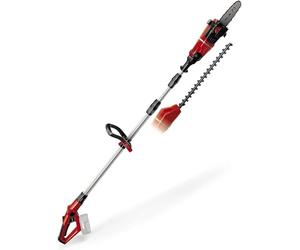 Einhell Herramienta multifunción de batería Power X Change GE-HC 18 Li T Solo - 200 W, 18 V, Cortasetos y Sierra eléctrica 2 en 1, Espada Oregon, Cargador y batería no Incluidas