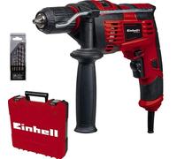 Einhell Taladro percutor TC-ID 720/1 E – percusión, portabrocas 13 mm, kit 5 brocas para hormigón