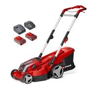 Einhell Cortacésped de batería RASARRO 36/36 – 36 cm, 2x18V/3Ah, Cesta 45 L – Kit Power X-Change