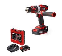 Einhell Taladro percutor sin cable TE-CD 18/48 Li-i Power X-Change 2x2,0 Ah, cargador y maletín