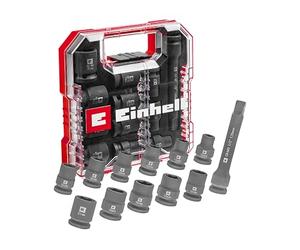 Einhell L-CASE - Juego de llaves de impacto automotrices de 12 piezas