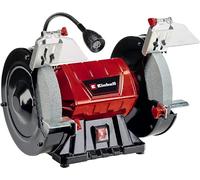 Einhell Esmeriladora doble TC-BG 200 L – 400 W, Ø200x32x25 mm, flexible ligera, incl. K36/K60