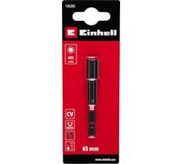 Einhell - Llave de vaso hexagonal magnética de impacto con vástago de 1/4" E 6.3, 6 mm (cromo vanadio, zona de torsión, imán permanente, anillo de color rojo)