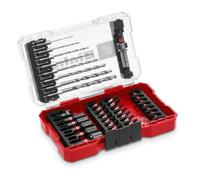 Einhell Juego de accesorios M-Case 39 piezas resistente a los impactos (brocas 25 mm, soporte 60 mm)