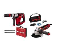 Einhell Martillo de demolición TE-DH 12 + Amoladora angular TC-AG 125/850 Kit