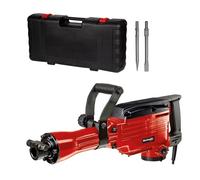 Einhell Martillo demoledor TC-DH 43 1600 W 43 J con cable, mandril SDS, mango 180° y maletín Rojo