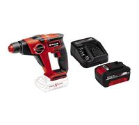 Einhell Martillo perforador con batería TE-HD 18/12 Li - Solo Power X-Change (iones de litio, 18 V, al adaptador de brocas en el envío, 1.3 Joule, SDS +,12 mm en hormigón), con bateria 4 Ah y cargador