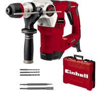Einhell Martillo perforador 1250 W, 5 J, antivibraciones, maletín E-Box, multicolor