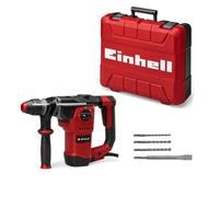 Einhell Martillo perforador TE-RH 34/6 4F +4 | 1600 W | 6 J | SDS-plus | Mecanismo percutor neumático | 4 funciones | Maletín | 3 brocas | Cincel plano