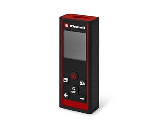 Einhell Medidor de Distancia láser TC-LD 60 R | alcance máx. 60 m | 3 modos: distancia/superficie/volumen | Medición continua | Teorema de Pitágoras | Trazado | Pantalla LCD