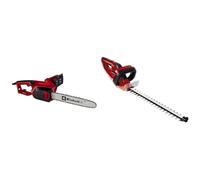 Einhell Motosierra eléctrica GH-EC 1835 (1800 W, barra de corte robusta, cadena afilada, tensado & Recortasetos eléctrico con cable - GH-EH 4245. 230 V, 420 W longitud de corte de 450 mm