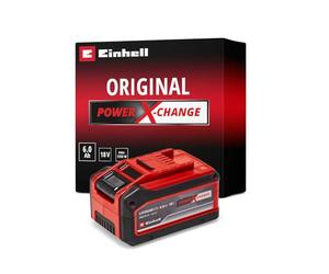 Einhell Original Batería 18 V PXC 4-6 Ah Multi | 1350 W | PXC | Li-Ion | Multi-Ah | tecnología PLUS | ABS | indicador LED | sin cargador