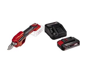 Einhell Original Cortarramas con batería GE-LS 18 Li-Solo Power X-Change + PXC-Kit Inicio PXC 18V 2,5 Ah (batería y Cargador)