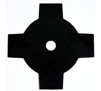 Einhell Original Cuchilla para desbrozadora, Ø 230 mm | Para todas las desbrozadoras con orificio de 25,4 mm | Ancho de corte de 230 mm | 4 dientes | Metal