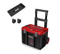 Einhell Original Maletín del sistema E-Case L SEALED | Sistema E-Case | máx. 120 kg | a prueba de polvo, resistente a chorros de agua | asa tipo trolley | 44 x 40 x 36 cm
