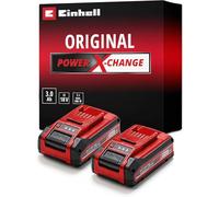 Einhell Batería Power X-Change Plus 18 V 3 Ah iones Li Twin-Pack (2×3 Ah) sin cargador